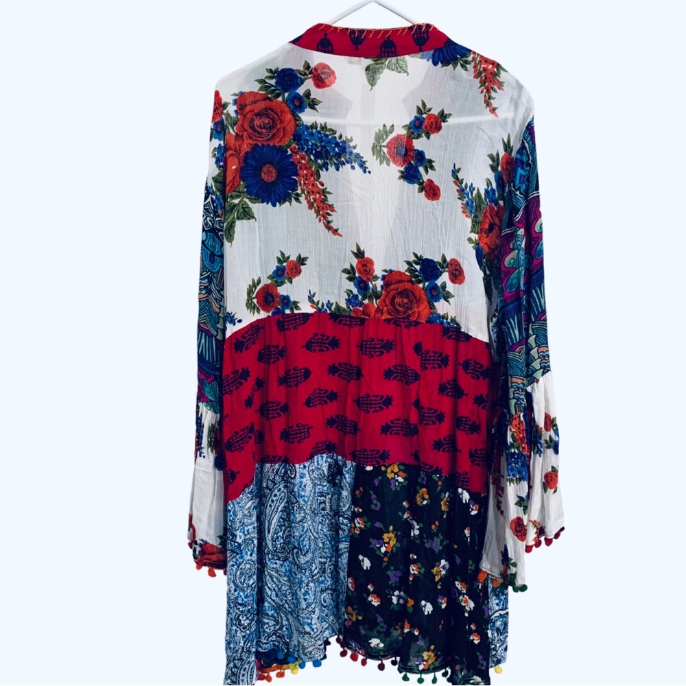 ANADAS Patchwork Dress - image 4